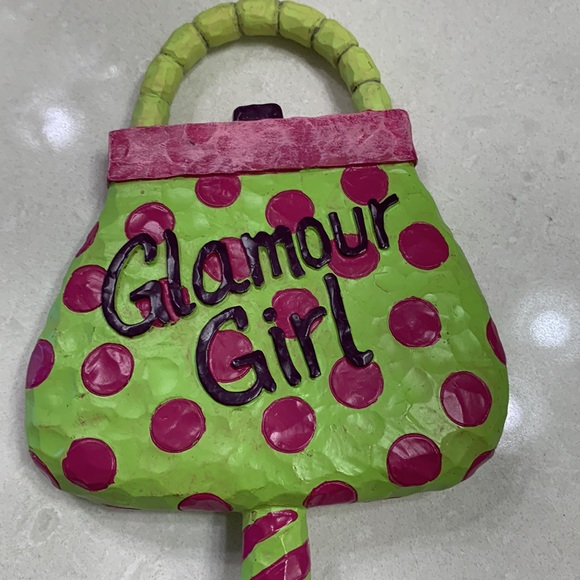 Handheld Mirror - Glamour Girl handbag - Picture 2 of 7